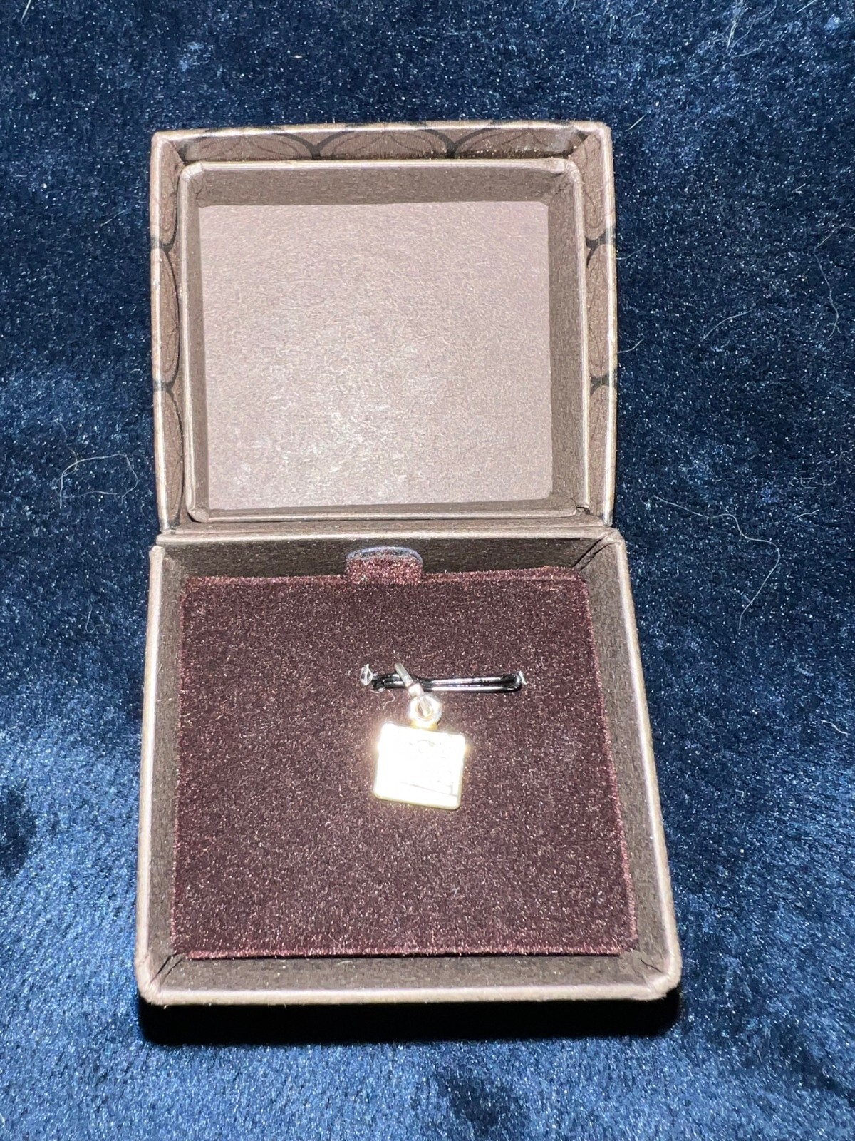 Small 10k Gold 20th Century Fox Charm 10k Gold bout 1/4 by 1/4 inch