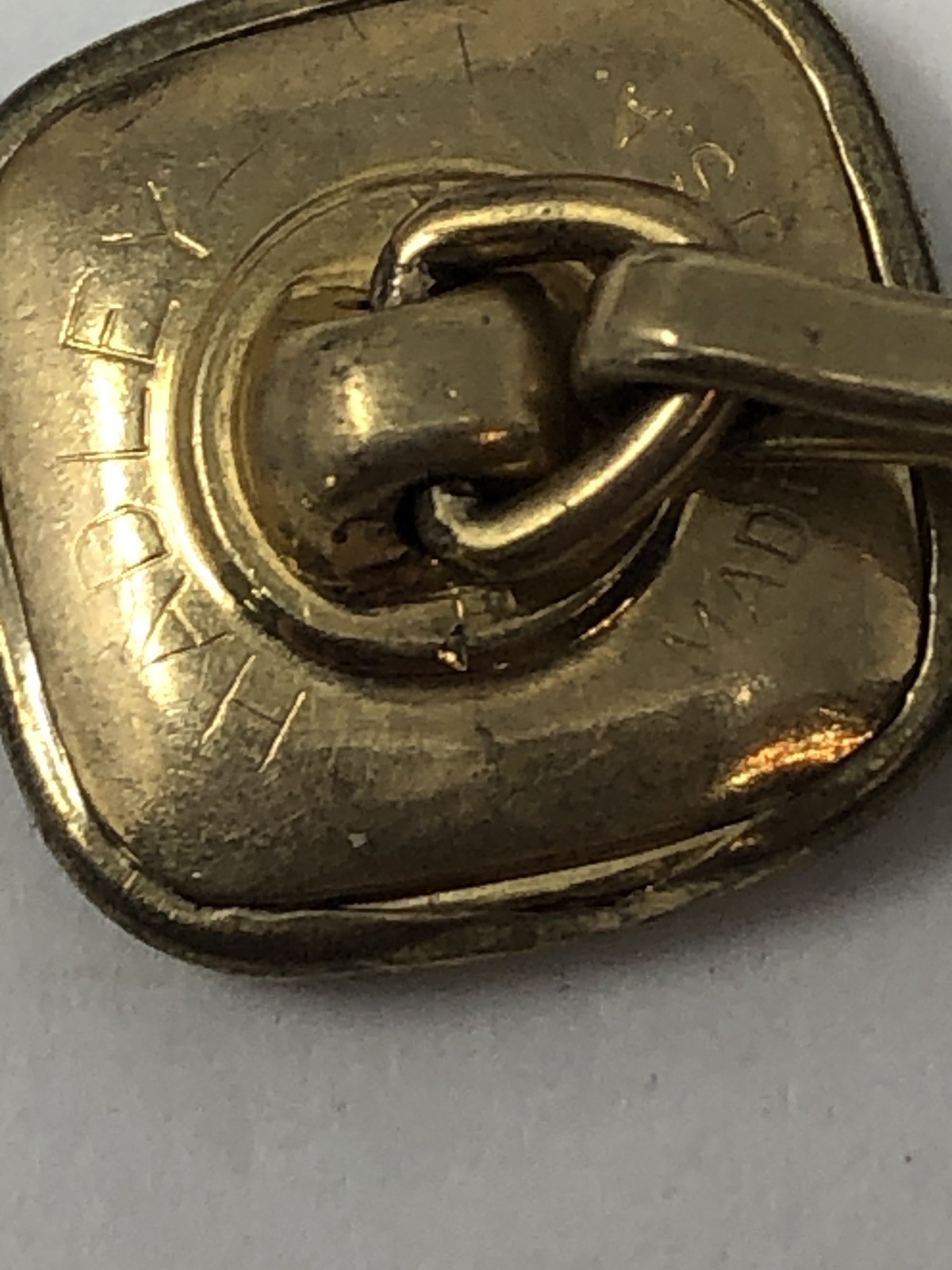 Hadley Abalone Cufflinks Square .5 inch – Vintage