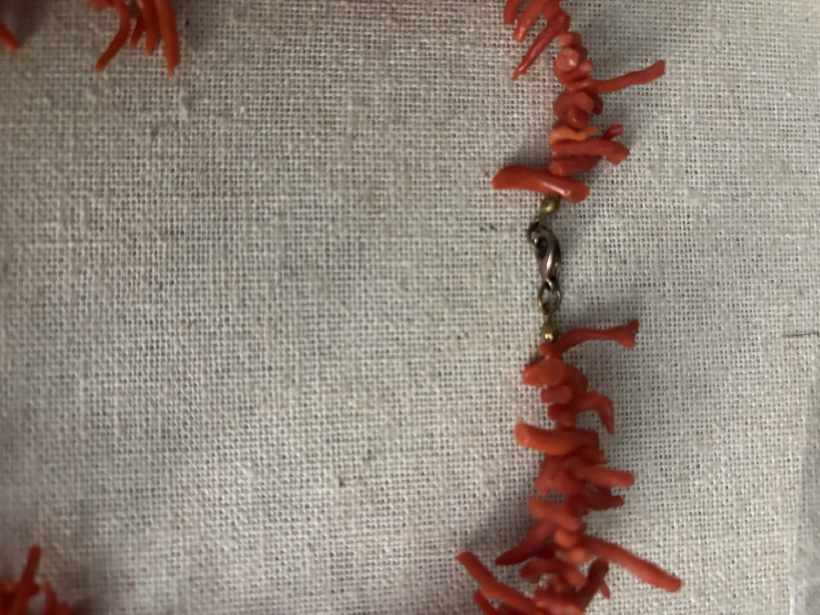 Genuine Tested Red Coral Branch Necklace – 18” – Large Coral Branch Necklace