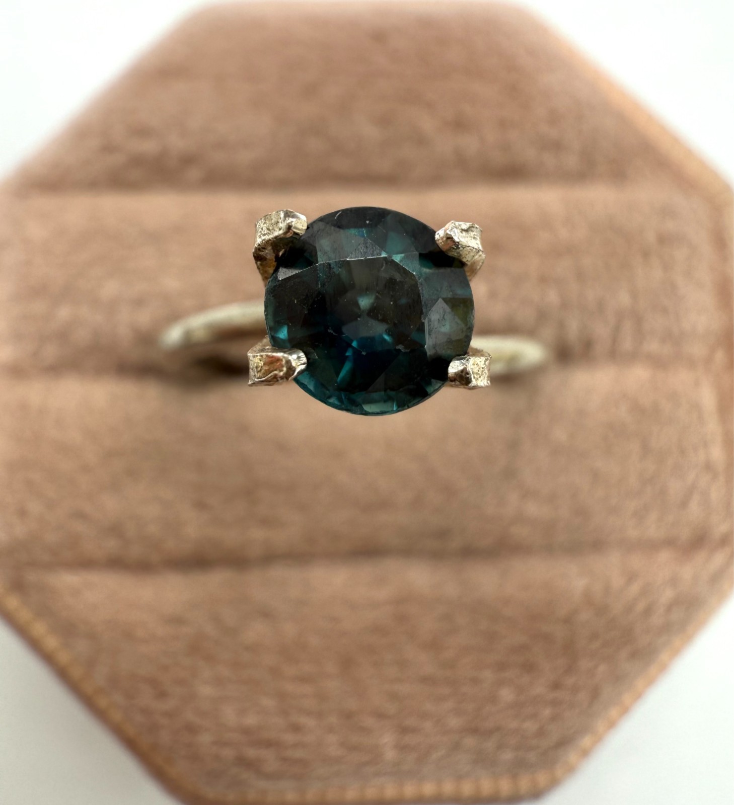 .70ct Round Cut Loose Green Sapphire 5.3mm