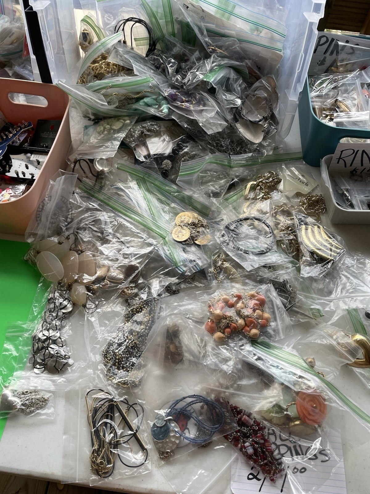 Vintage To Modern JEWELRY Lot All Wearable!! READ DESCRIPTION Estate Old