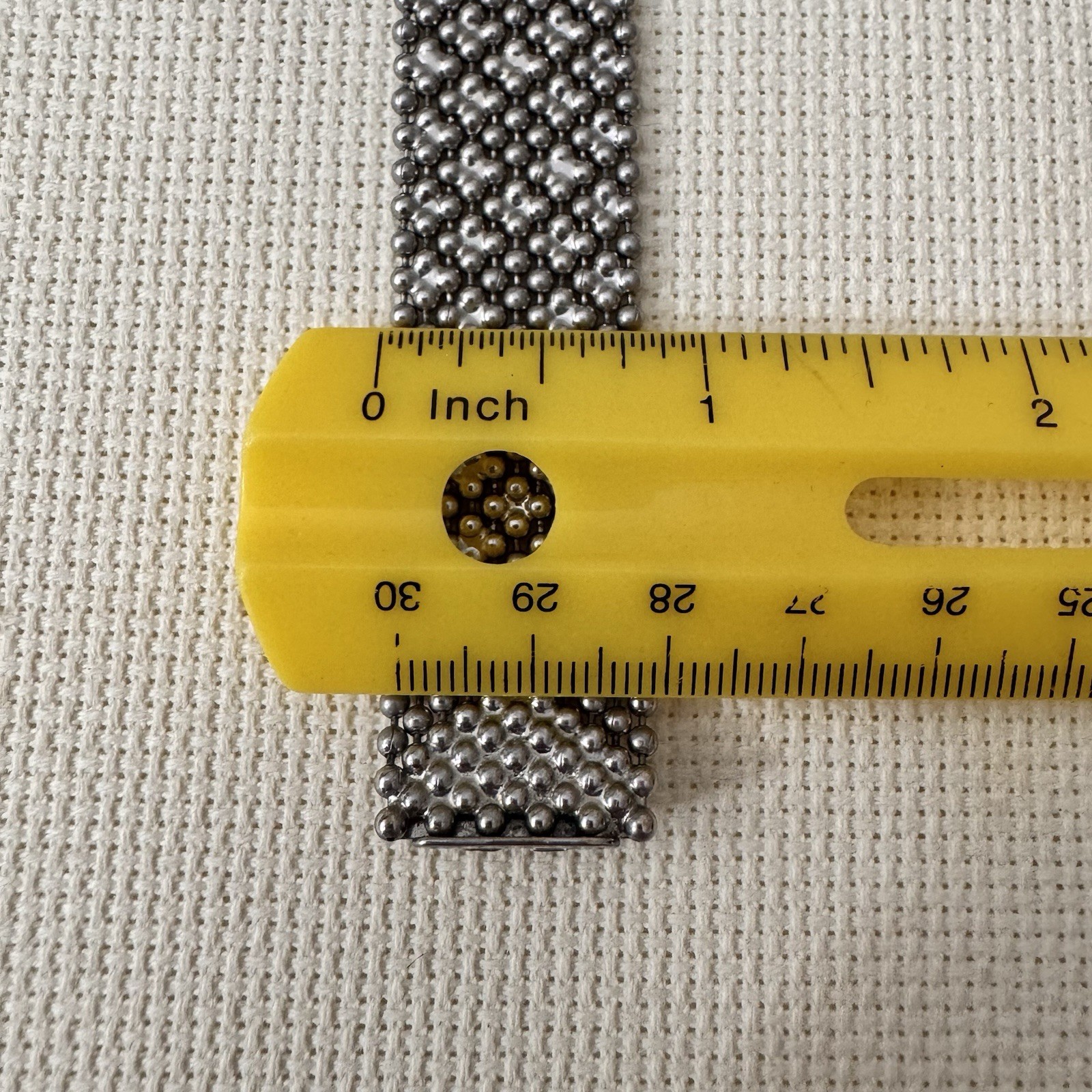 Vintage Liquid Metal Flexible Mesh Bracelet with Box Clasp