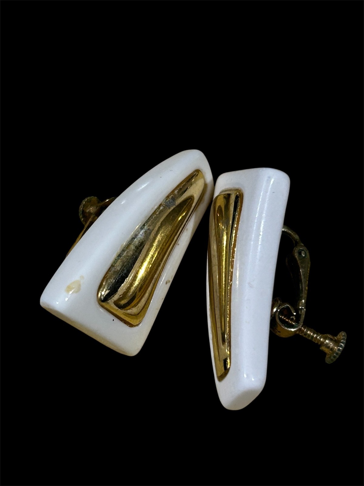 Vintage Lot 9 Pair Signed Earrings Napier, Kramer, Trifari Judy Lee Clip On