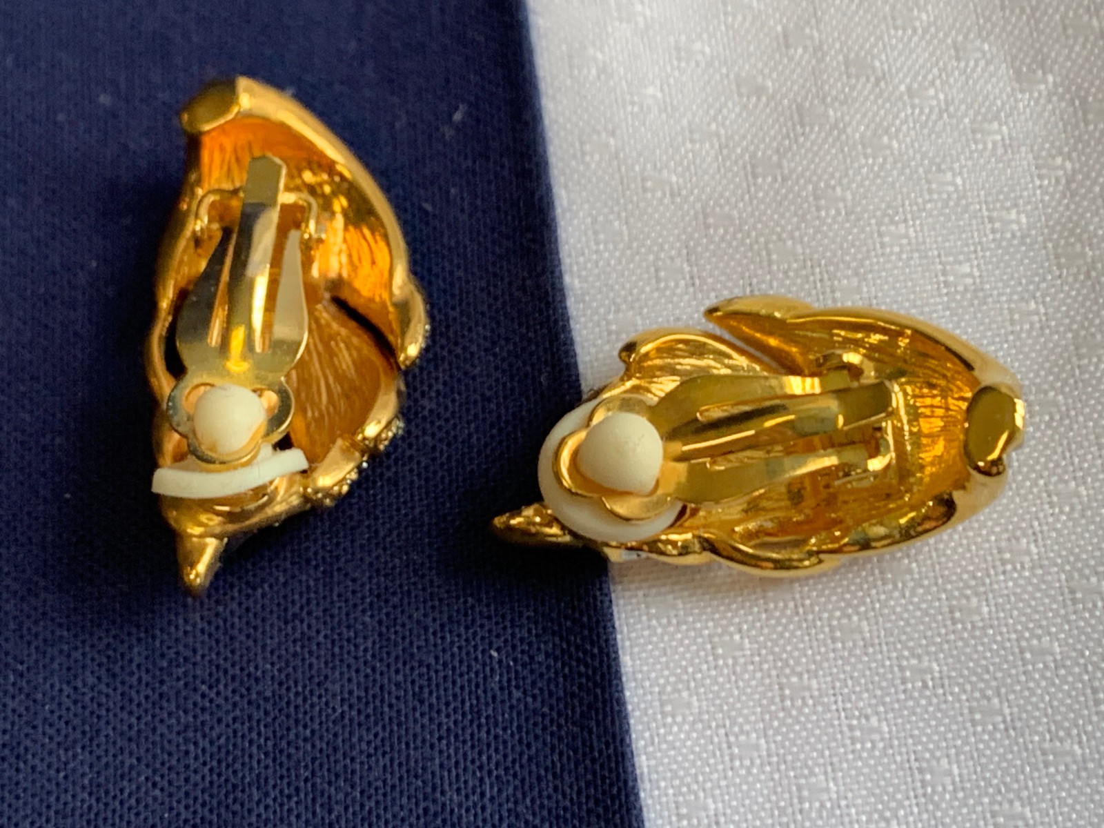 Estate Auction Jewelry Collection Clip-On Earrings Replica Costume Jewelry