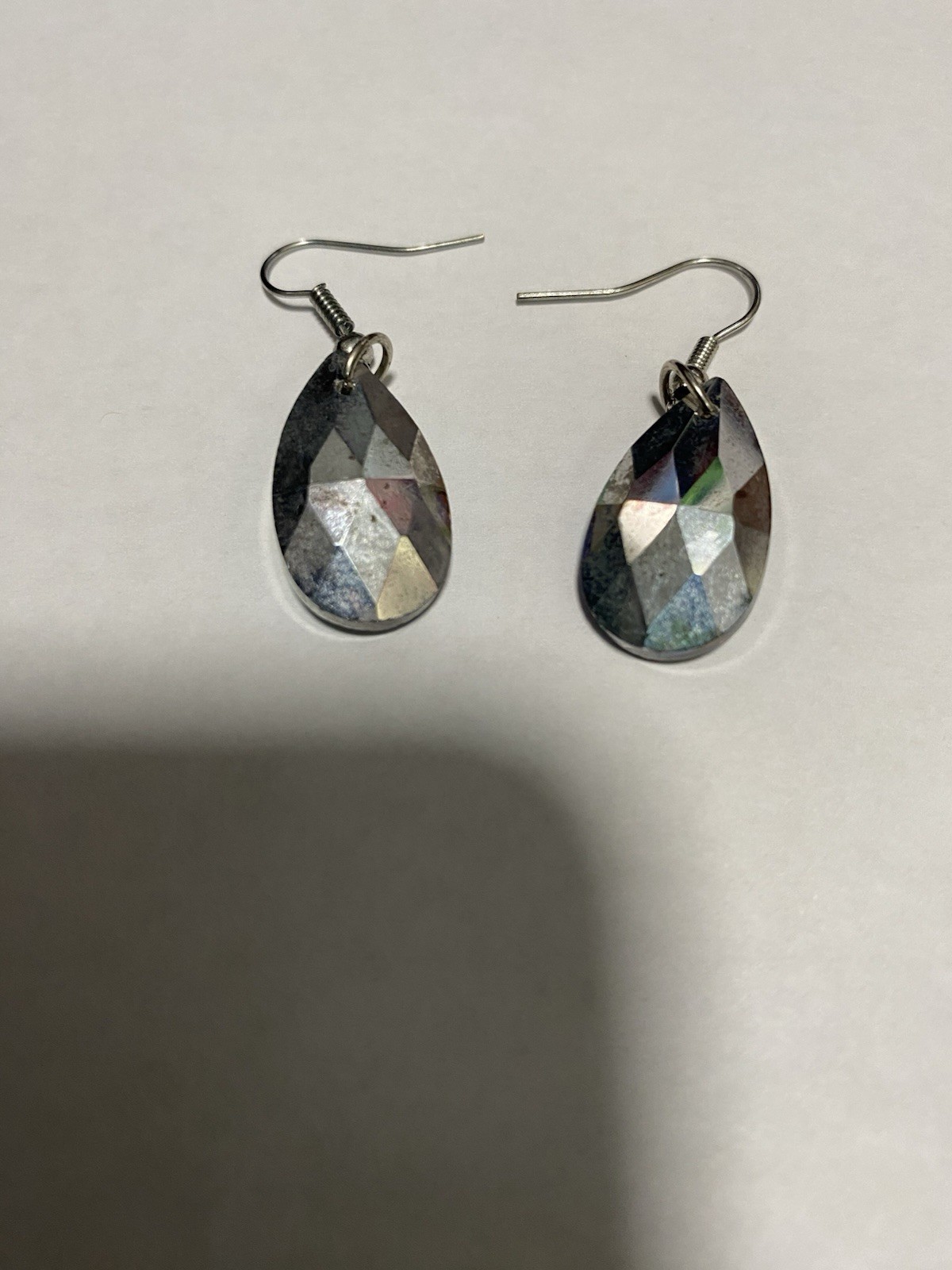 Vintage Dangle Colorful Pierced Earrings