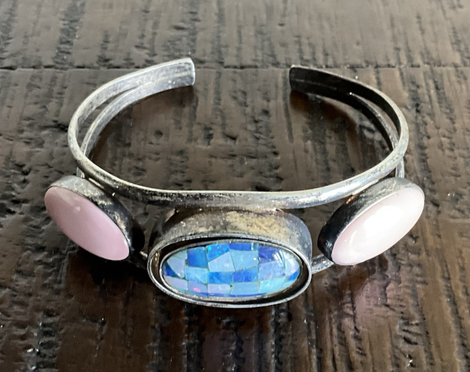 Rare Vintage Jay King Mine Finds Opal Fire Jewelry Set
