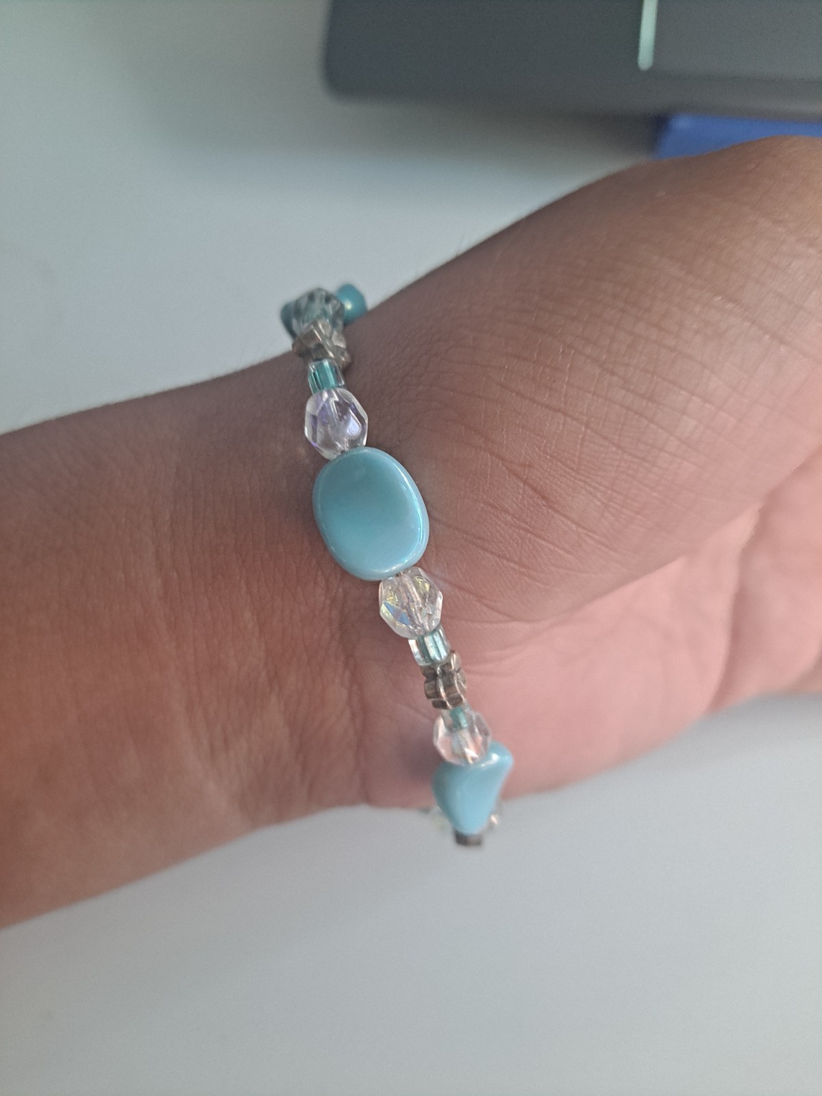 vintage glass bracelet