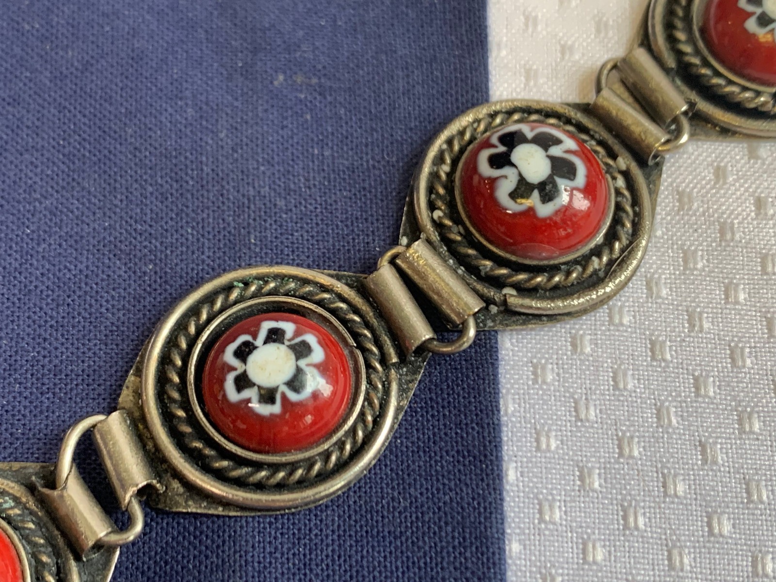 Vtg Costume Jewelry Bracelet Lot Weiss Coro Sarah C Rhinestone Enamel Lucite