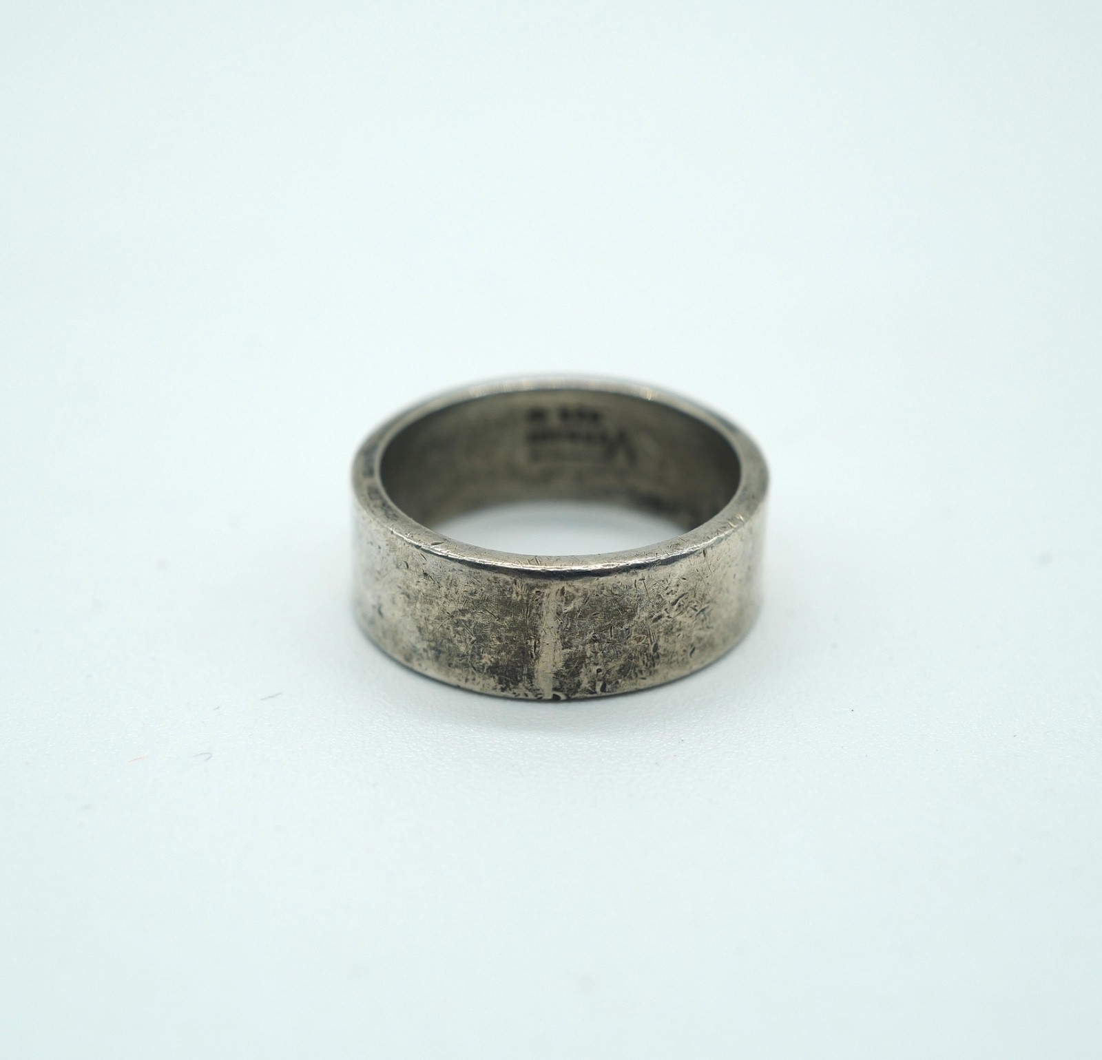 Versani Sterling Silver Vintage 2000’s Band Ring Size 8 8.6g