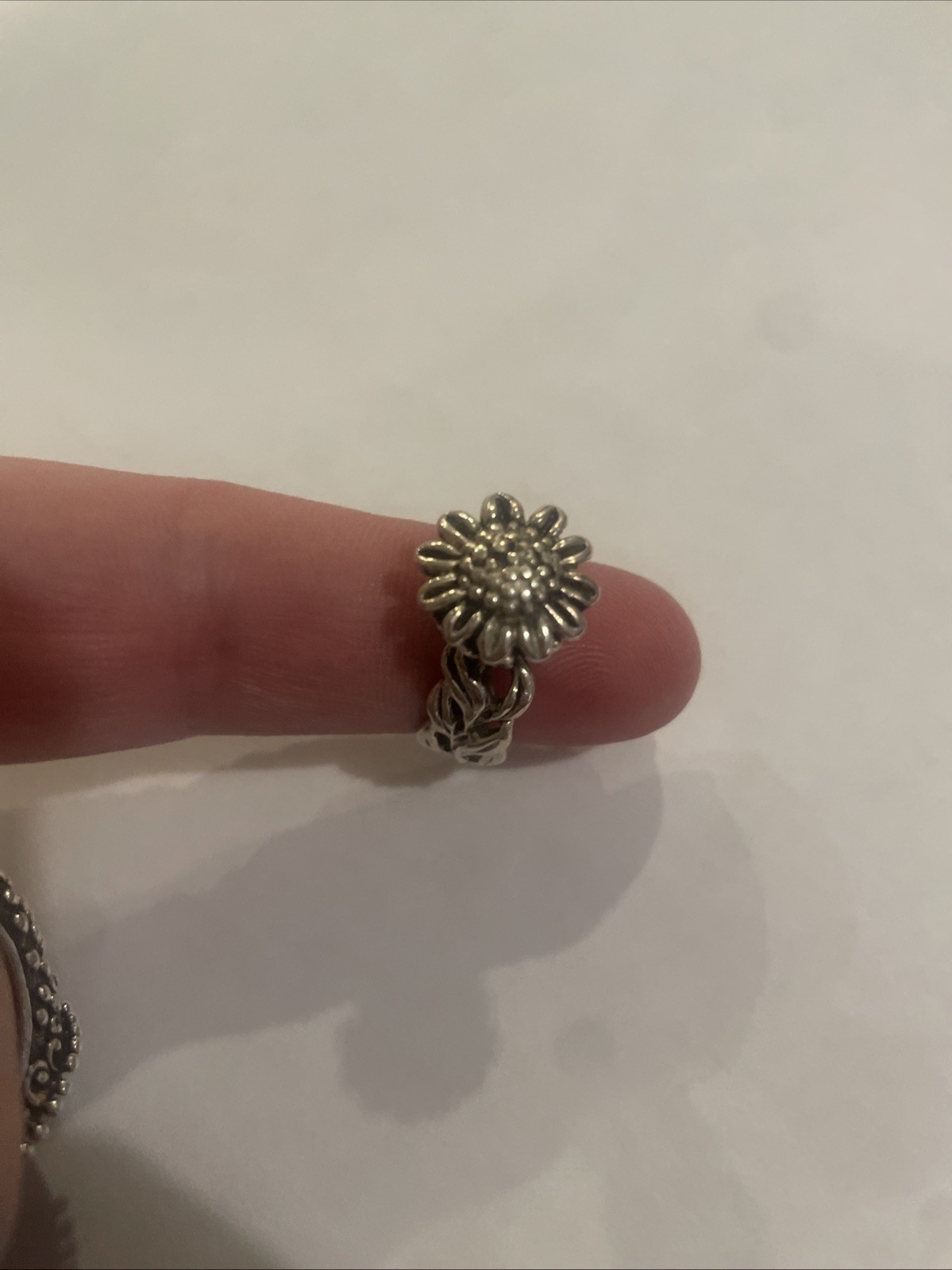 Dian Malouf Flower Ring Size 7
