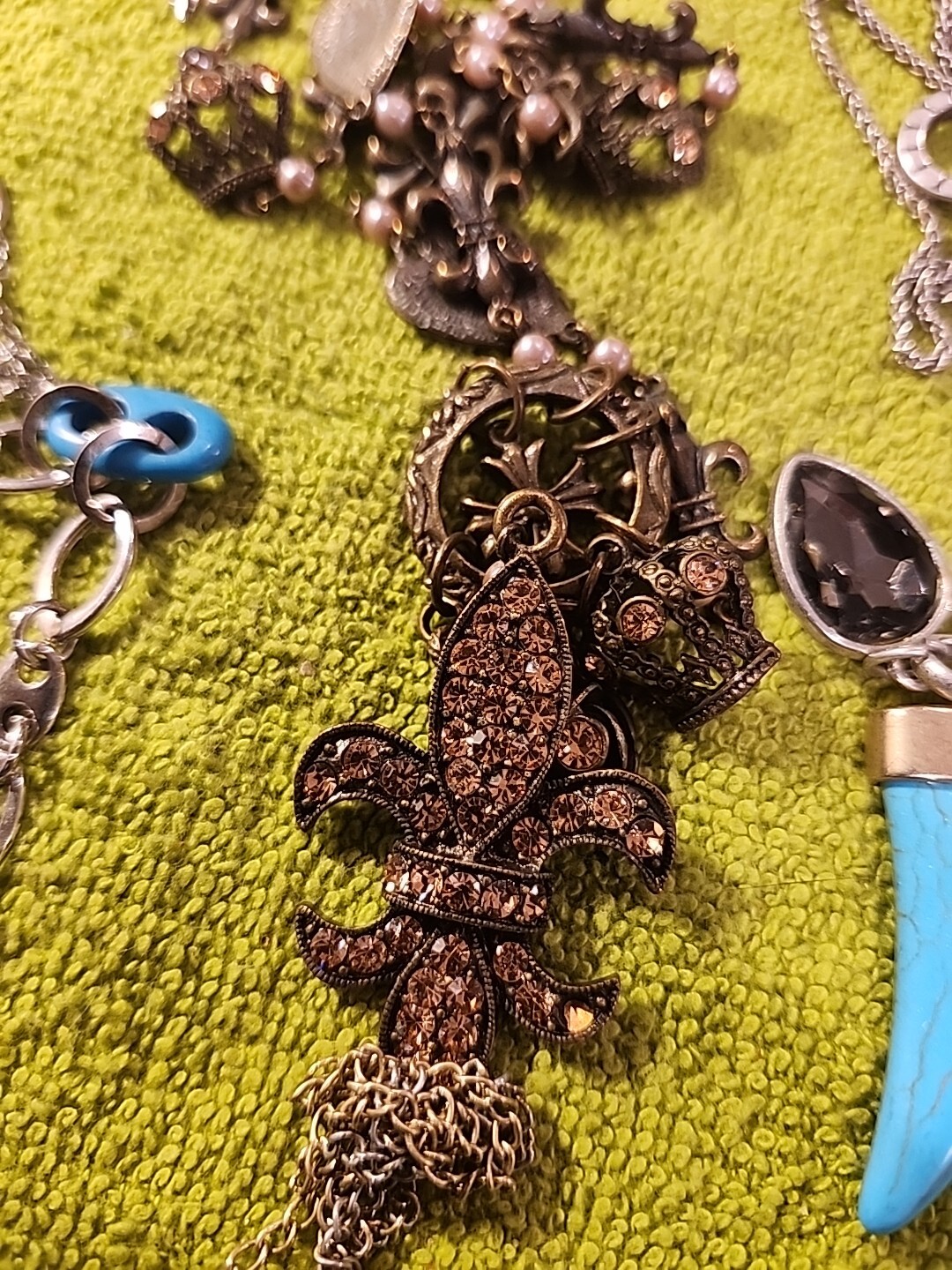 Jewelry Costume Lot Some Signed 1950s-1980s. (614)