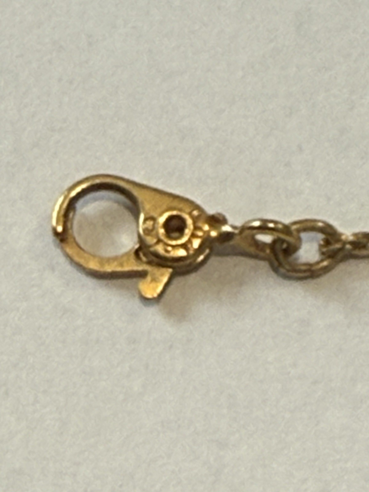 Vintage Monet Gold Tone Chain Bracelet Sister Clasp Signed 6.5″