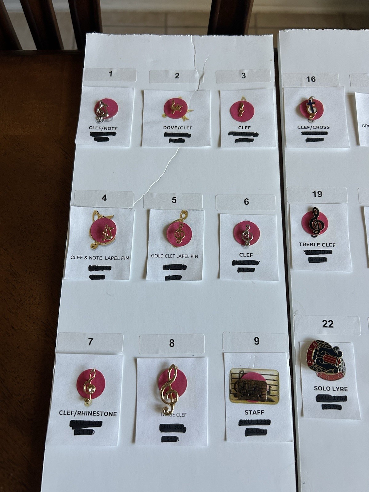 Huge Lot Of 82 Music Themed Pins; Guitar, Musical Notes, Etc All NEW