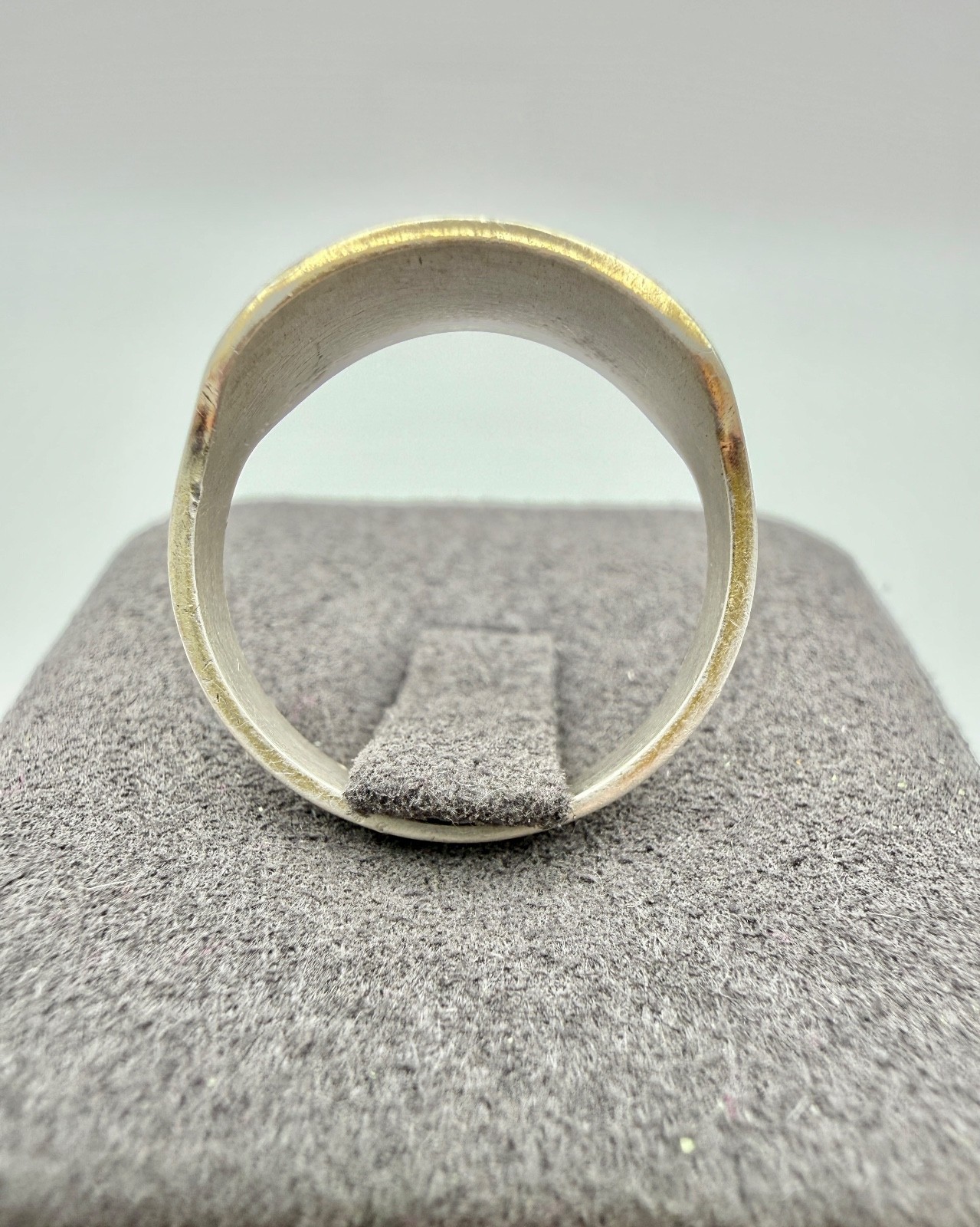 Vintage Ring with niello Sterling Silver 875 USSR time Women Jewelry size 7,5.