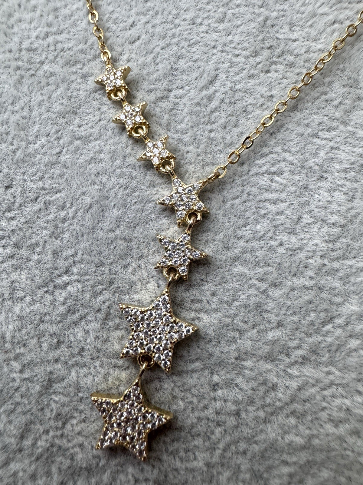 VTG coquette STARS rhinestone glam y2k 2000s 80s Necklace Lot Choker Goth boho