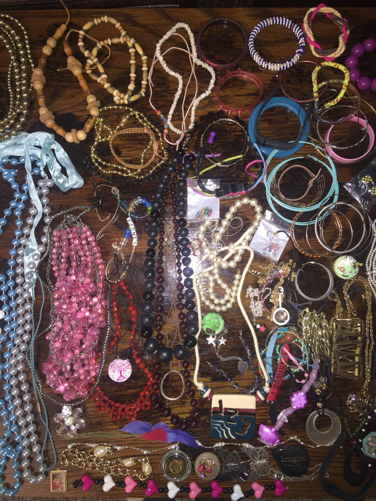 6+ LBS Vintage To Modern FASHION JEWELRY Lot All Wearable!! JLMIX40