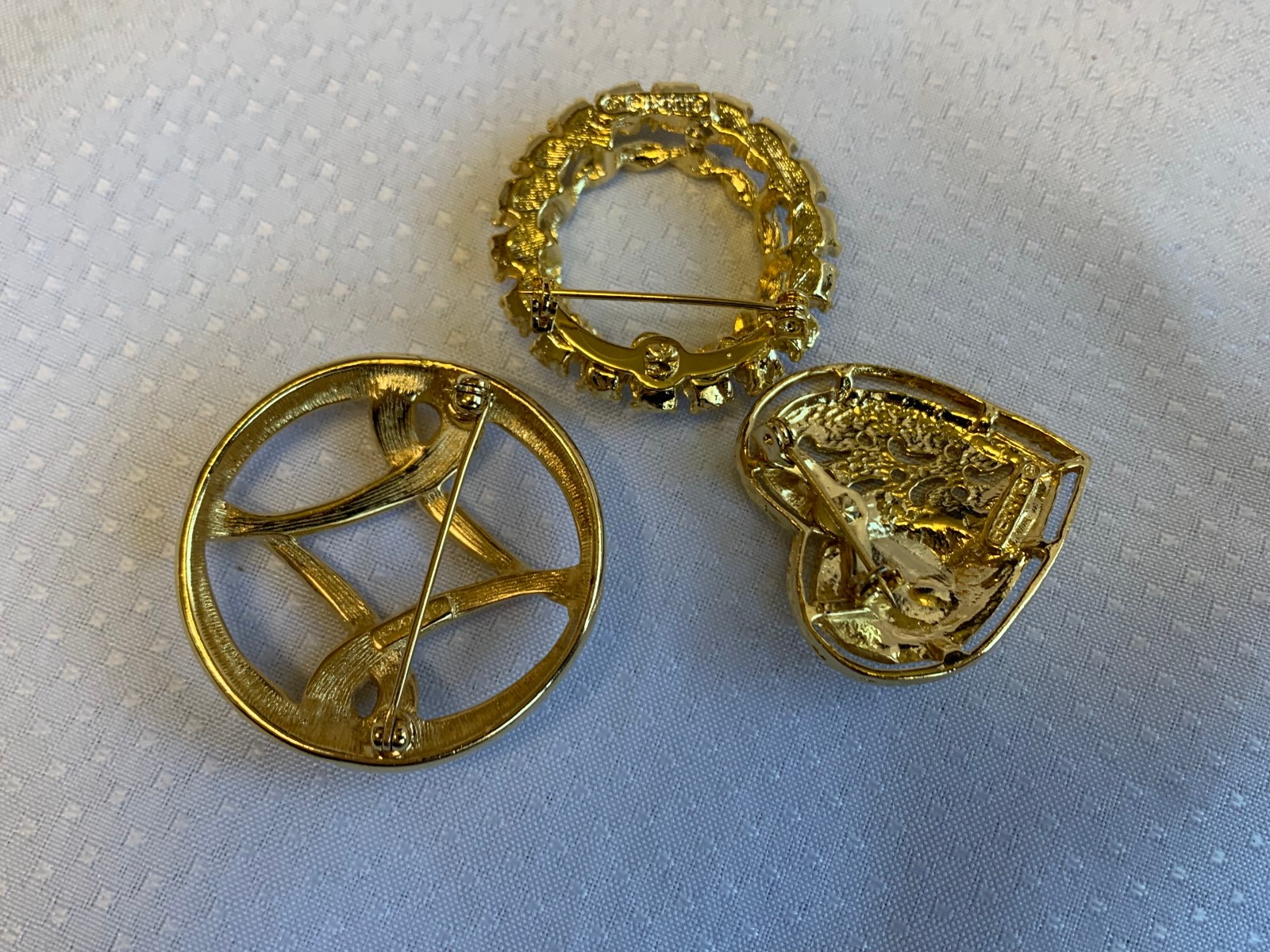 Vtg Brooch Lot Giovanni Gerrys Monet Sarah C Avon Scatter Pins Costume Jewelry