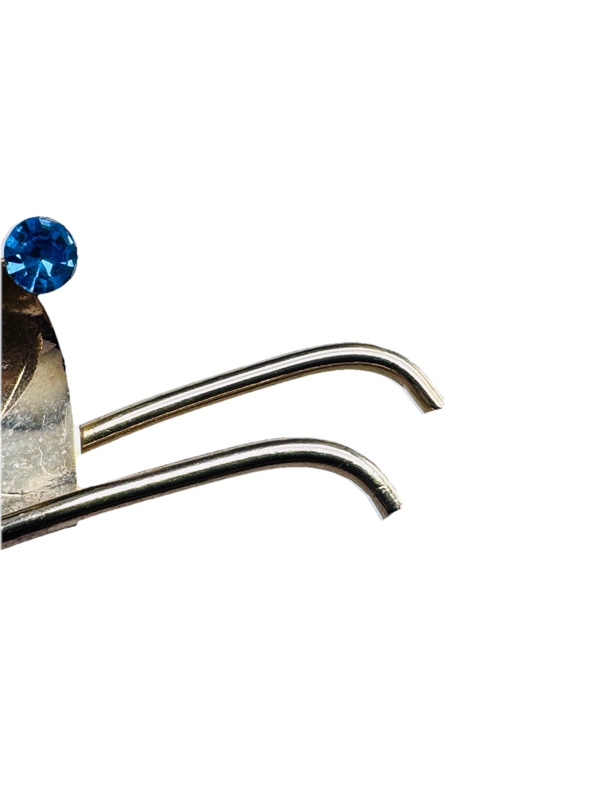 Vintage Coro? Rhinestone Jeweled Wheelbarrow Cart Brooch Very nice
