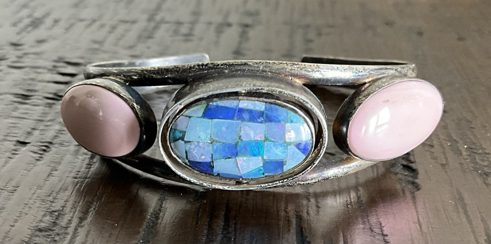 Rare Vintage Jay King Mine Finds Opal Fire Jewelry Set