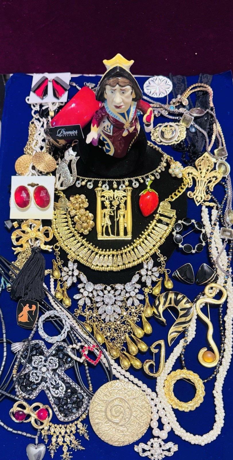 Vintage High End Costume Jewelry Trifari Ann Taylor Originals By Robert Monet PD