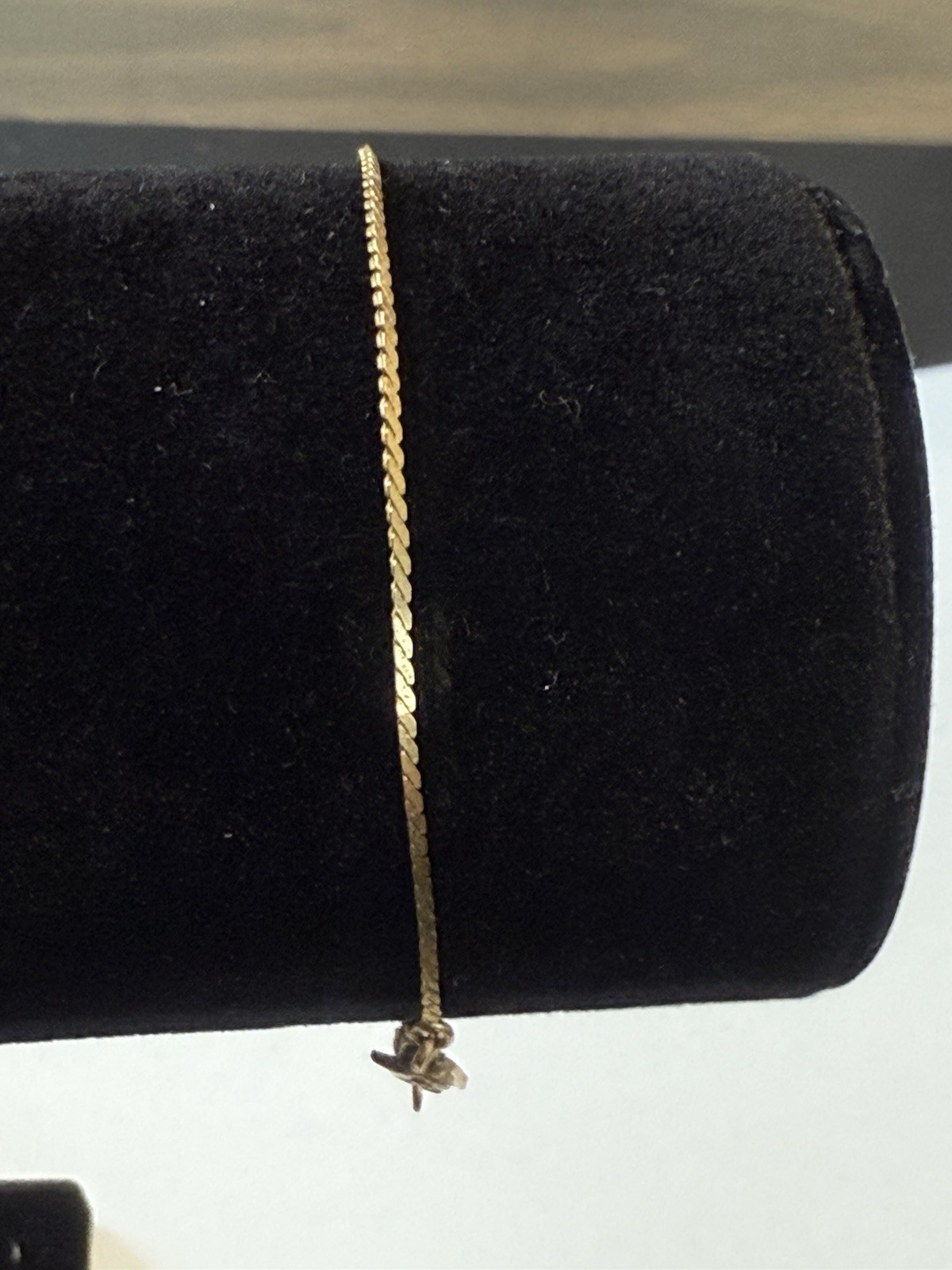 Vintage Monet Gold Tone Chain Bracelet Sister Clasp Signed 6.5″