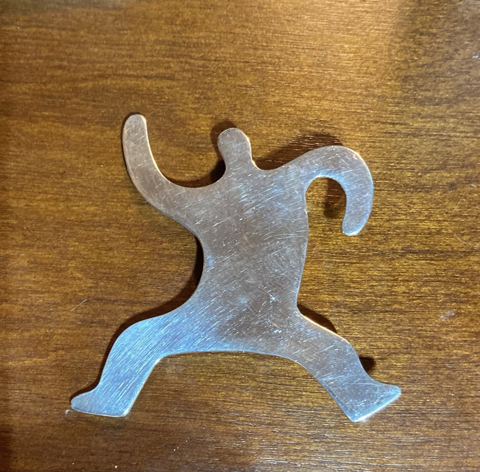 Sterling Silver 925 Modernest Person Brooch