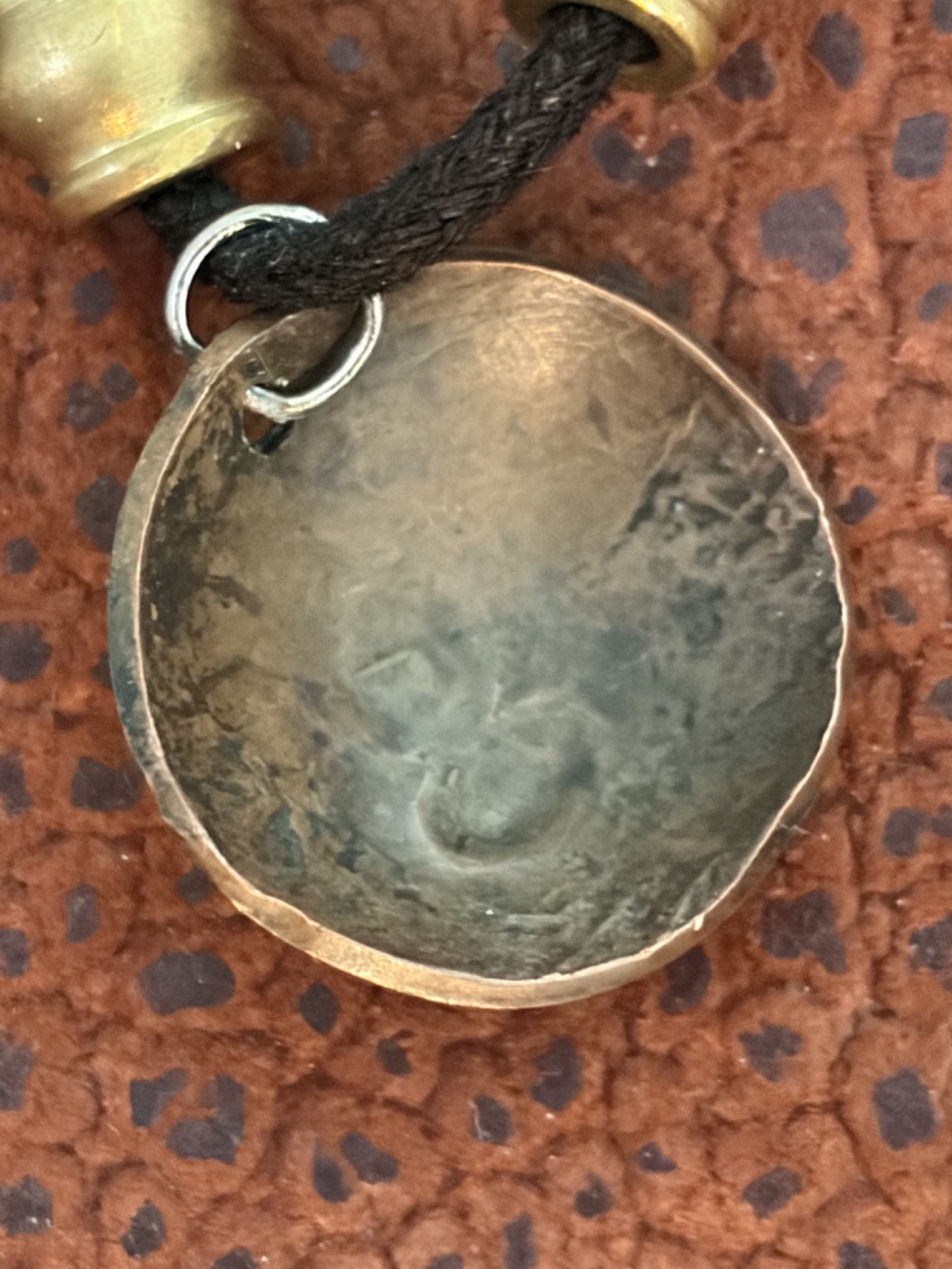 Moroccan Hamsa Coin Antique Berber Style Necklace Authentic