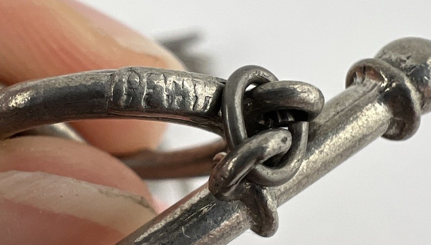 Vintage Gardner Gardening Heavy Pewter Charm Bracelet – Signed Clift