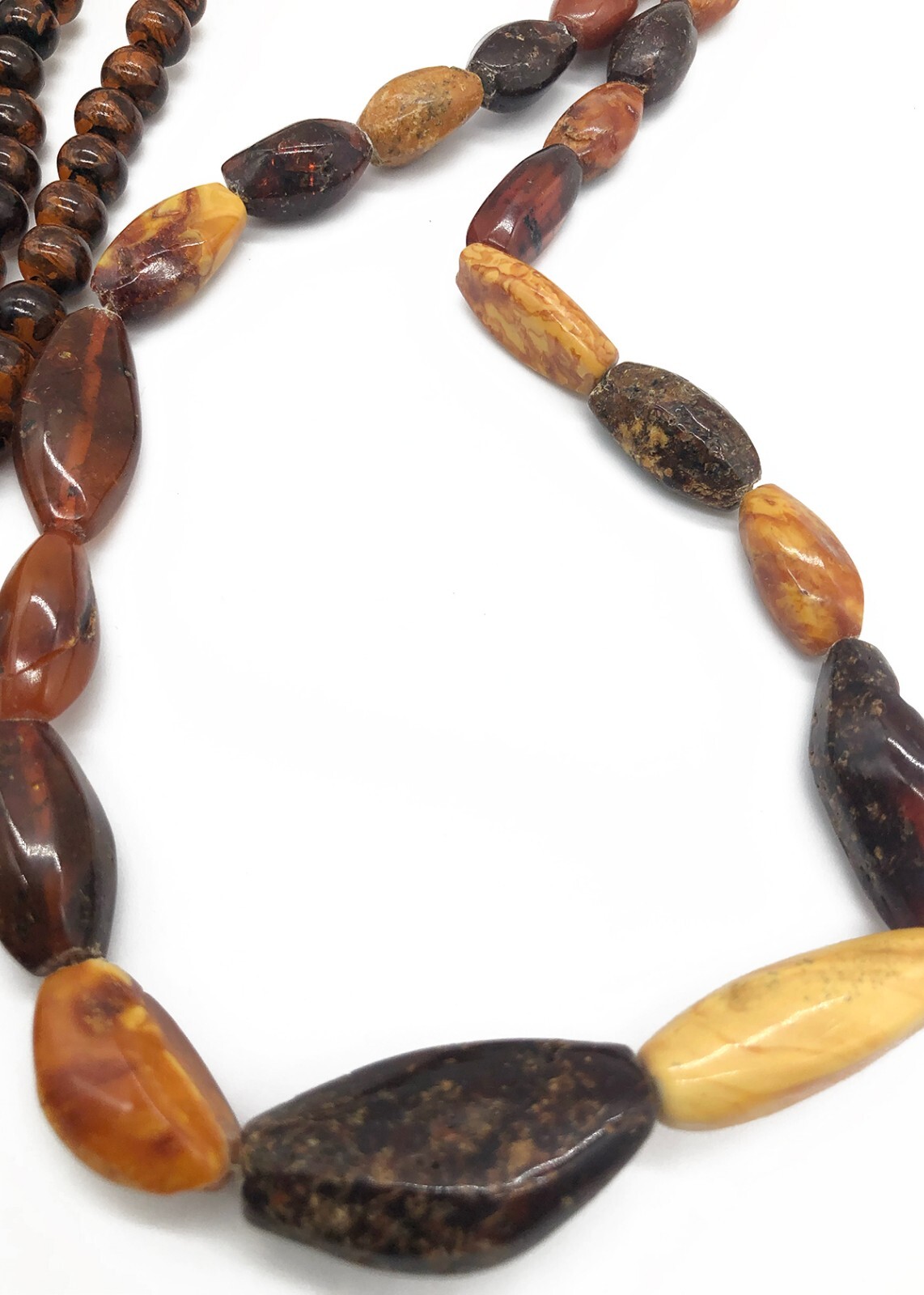 Vintage Beaded Necklaces Mixed LOT– Lucite/Bakelite and Wood GREAT CONDITION