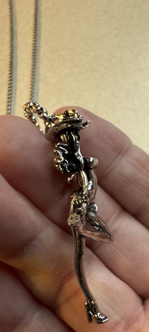 Vintage Pendant Metal Rope Necklace Jewelry Biker Woman Girl NEW