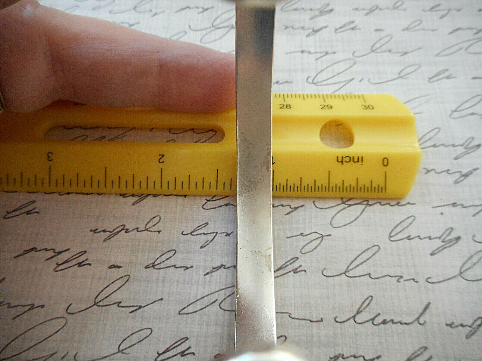 Vintage Sterling 990 Picto Hallmark Picto Stamped Design Cuff Bracelet A85VR