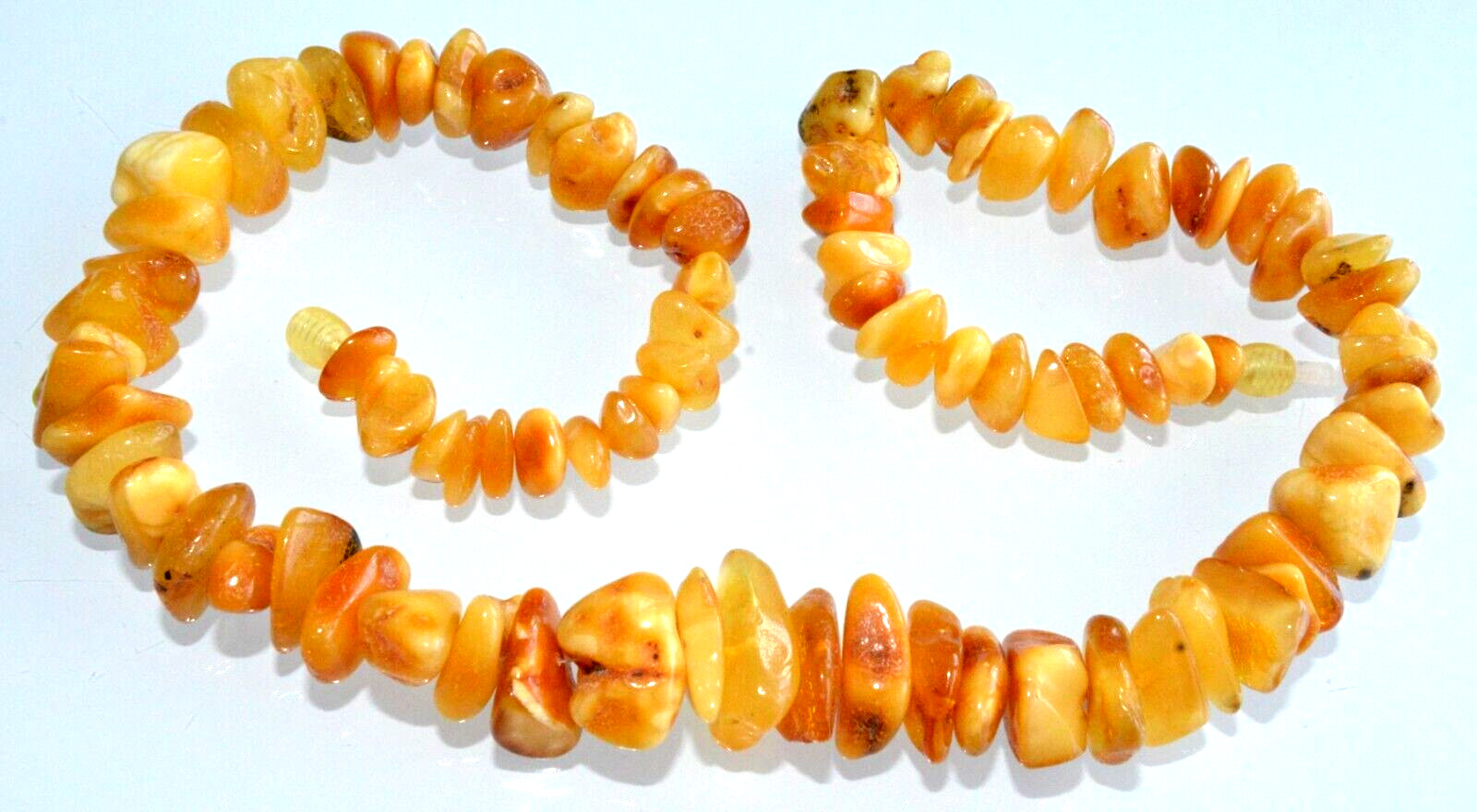 ✅52cm = 54gr RUSSIAN SOVIET BALTIC AMBER BEAD NECKLACE 琥珀 BRACELET STONE PENDANT