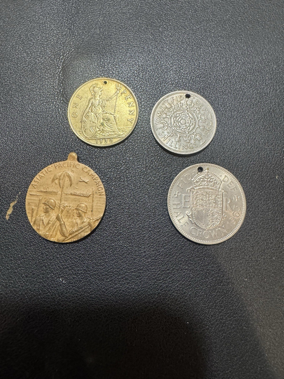 coin pendant lot vintage