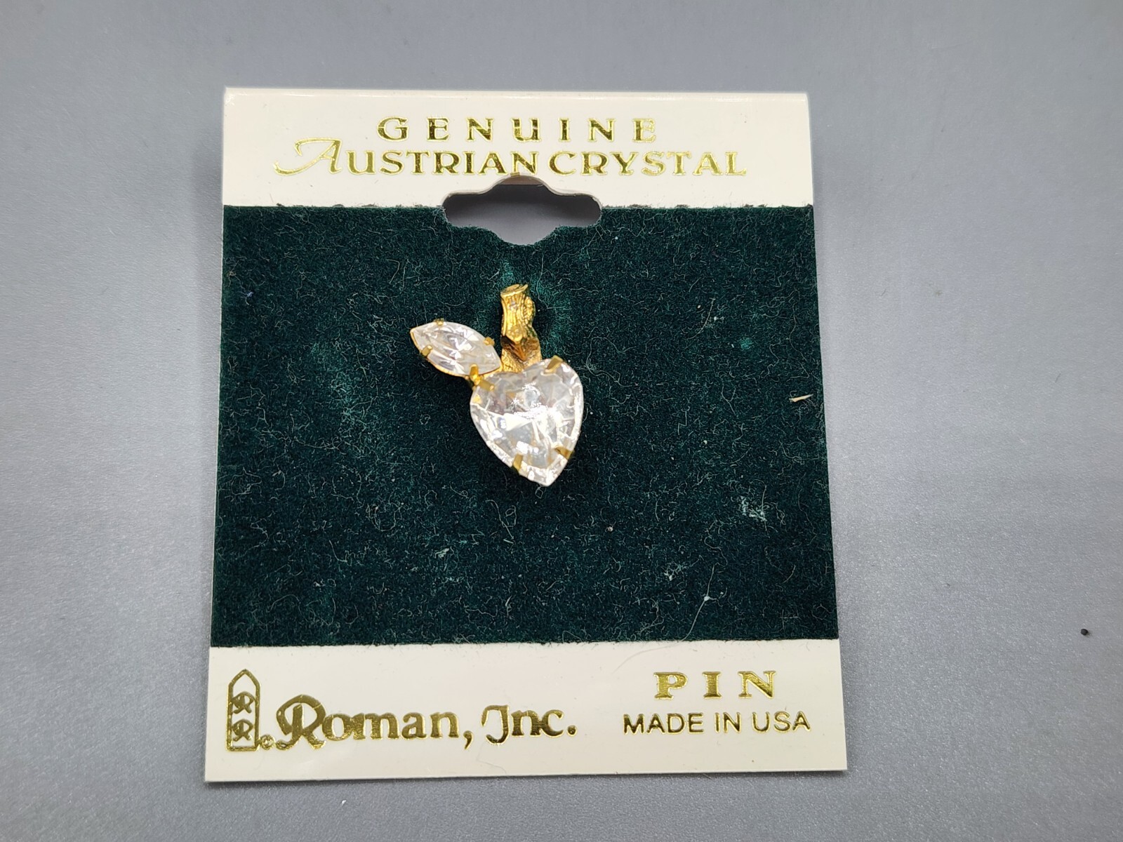 Brand New Austrian Crystal Pin Lot Tacoa Roman USA NWT Lapel Hat Free Shipping