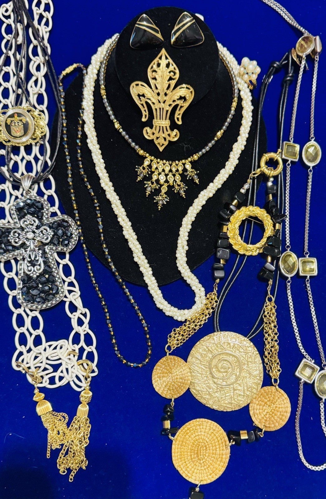 Vintage High End Costume Jewelry Trifari Ann Taylor Originals By Robert Monet PD