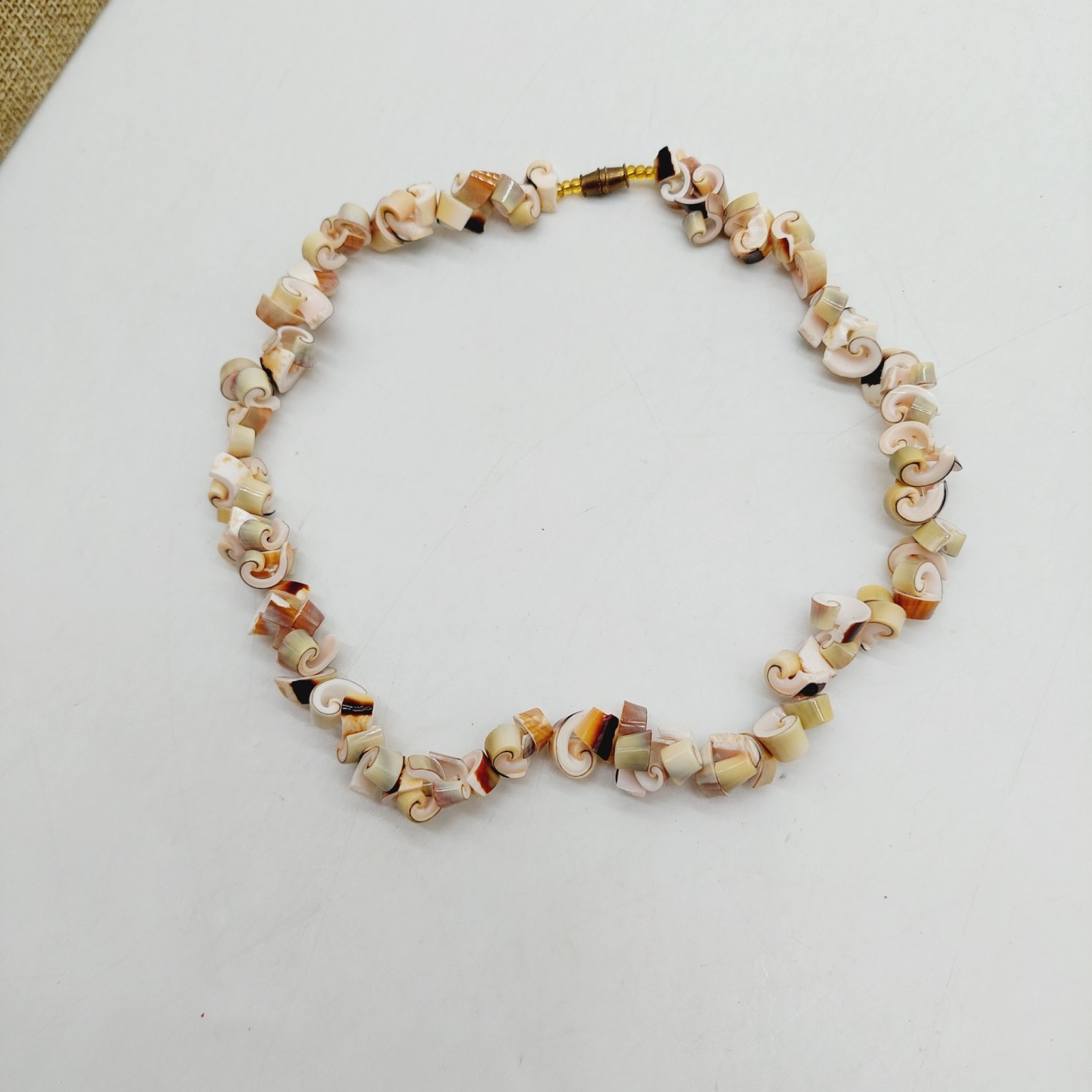 Natural Shell Beaded Necklace Choker