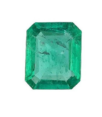 GIA CERTIFIED Emerald Rectangular Shape Vivid Green 1.21 Carats GIA-5221072288