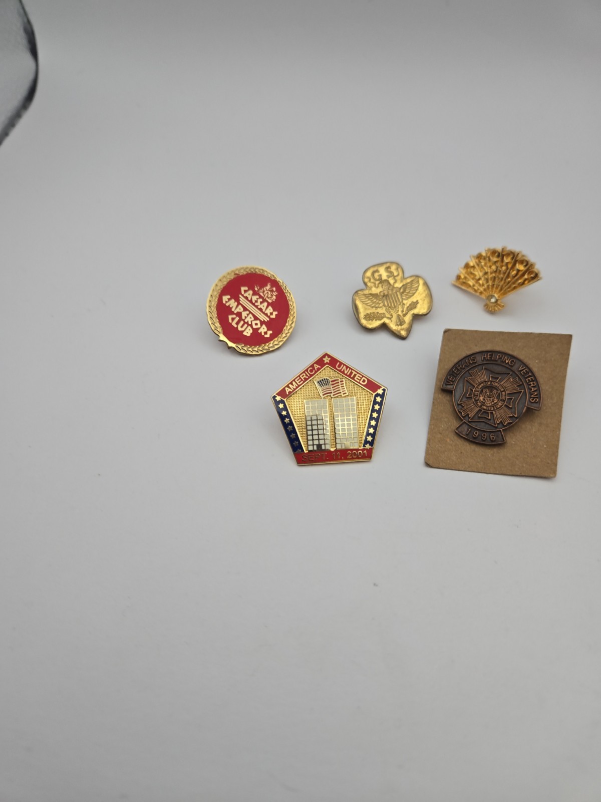 Vintage Men’s Pins Novelty Design 5 Pieces