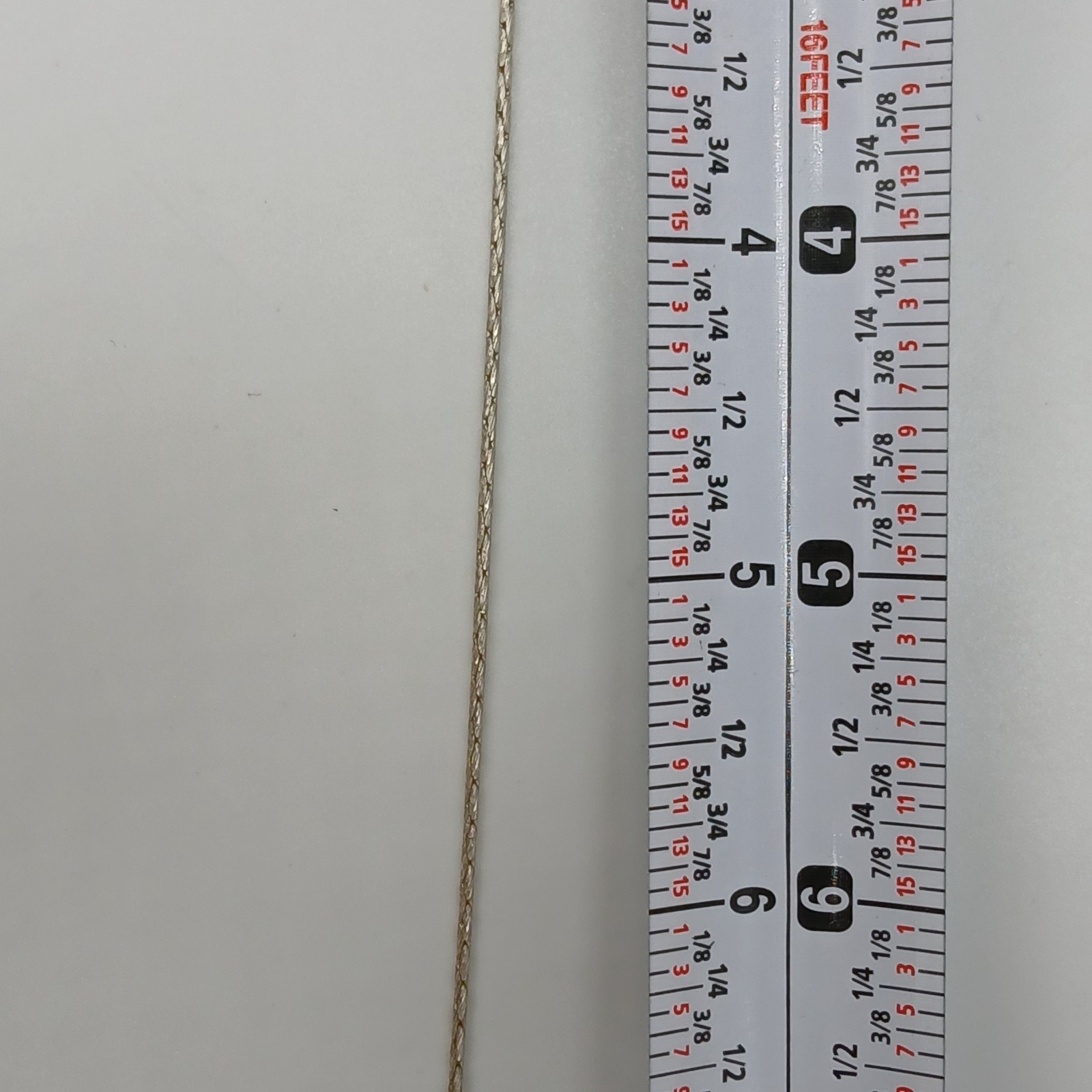 925 DBJ Slider Pendant Necklace 16in Sterling Silver Spigot Wheat Rope Chain 23g