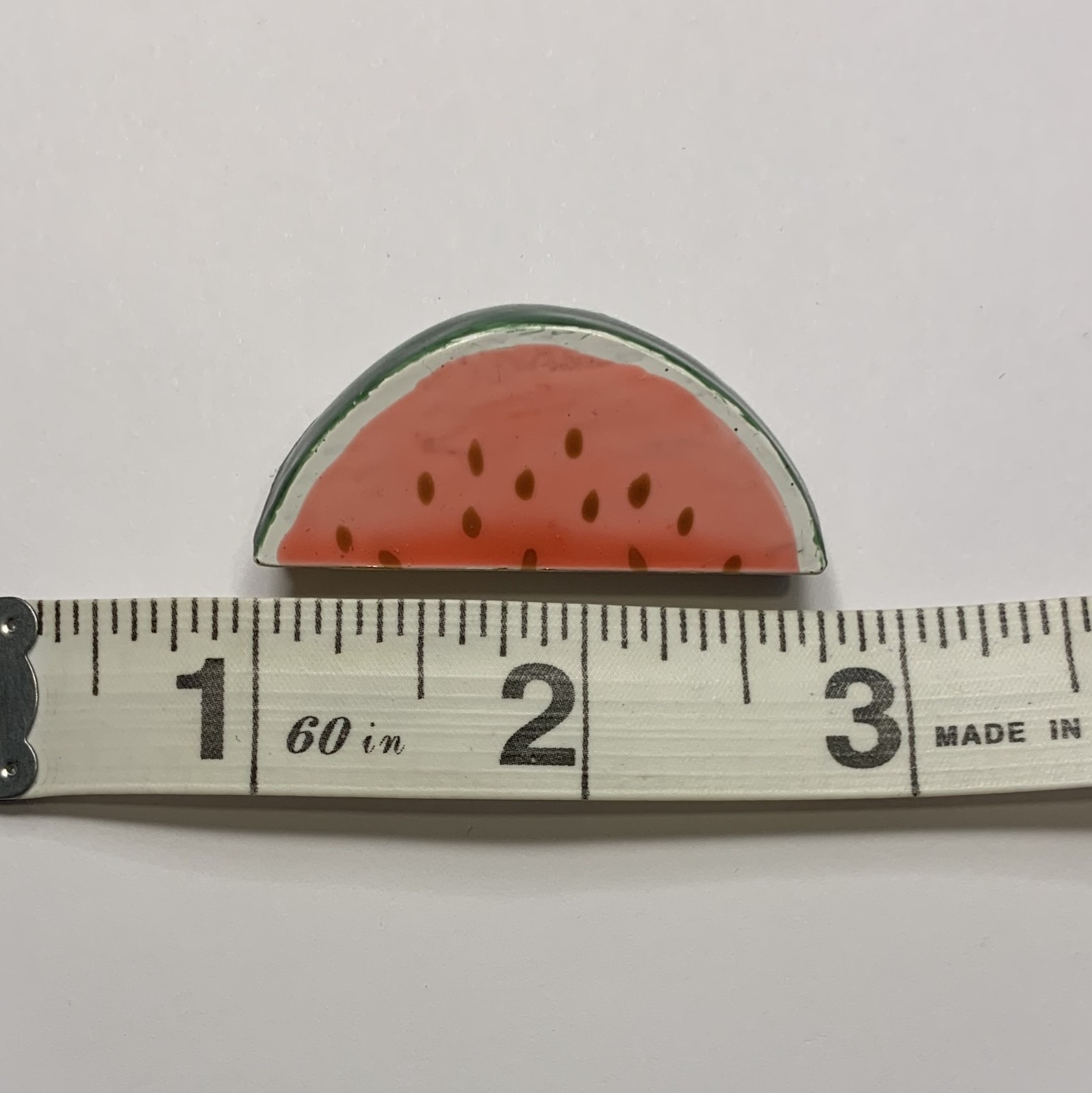 Vintage Original By Robert Enamel Watermelon Slice Brooch Pin