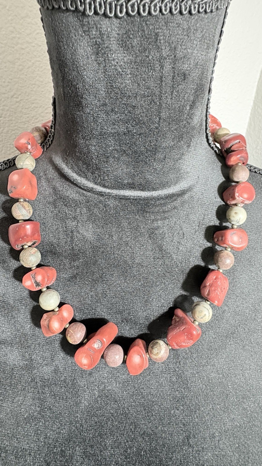 Coral Necklace Genuine Coral Beads