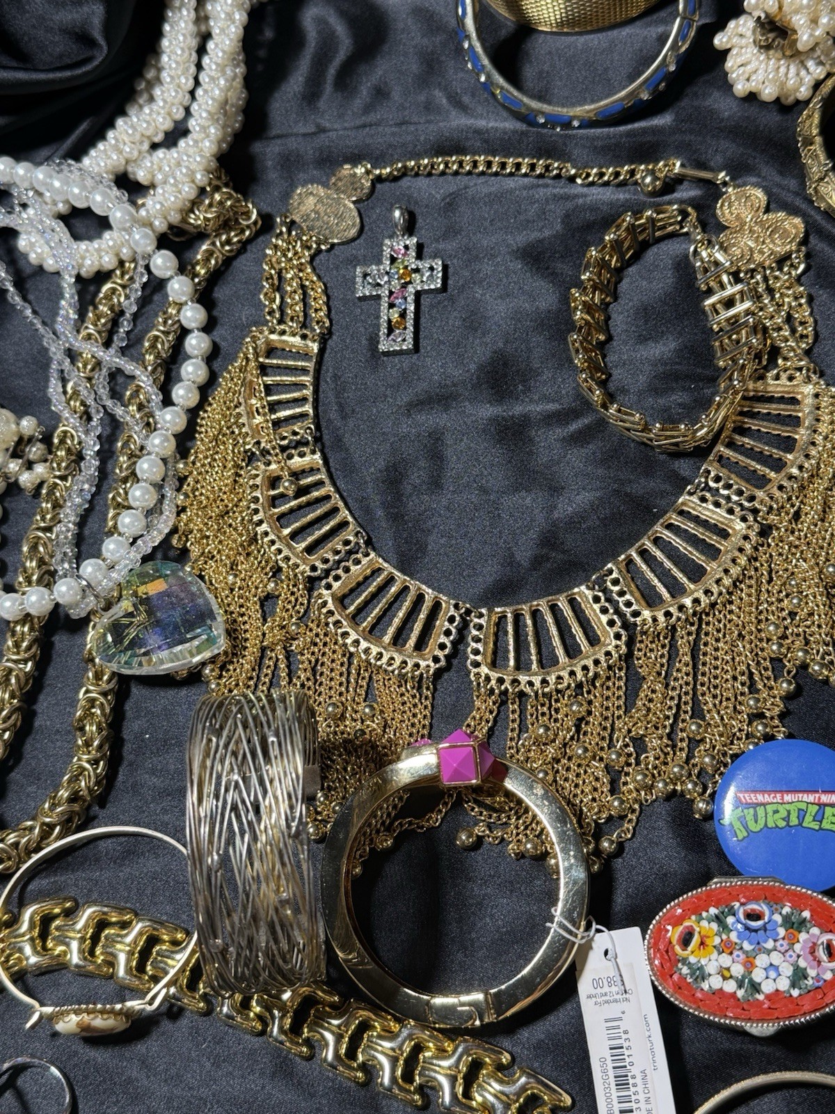 Costume Jewelry Bracelet Necklace Lot Kate Spade Chloe Dior Turk Coach Givenchy