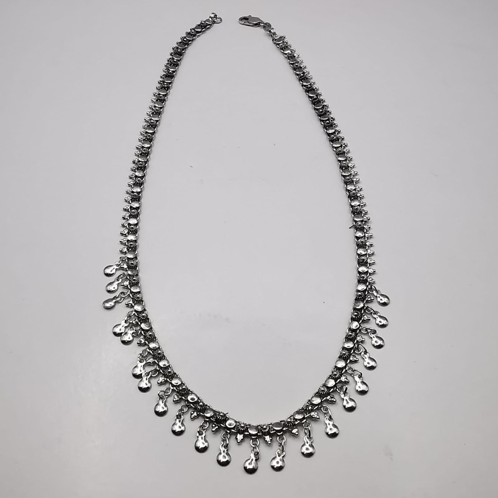 Vintage Beautiful Jewelry Chain,925 Sterling Silver,Signed , Handmade 25,10g