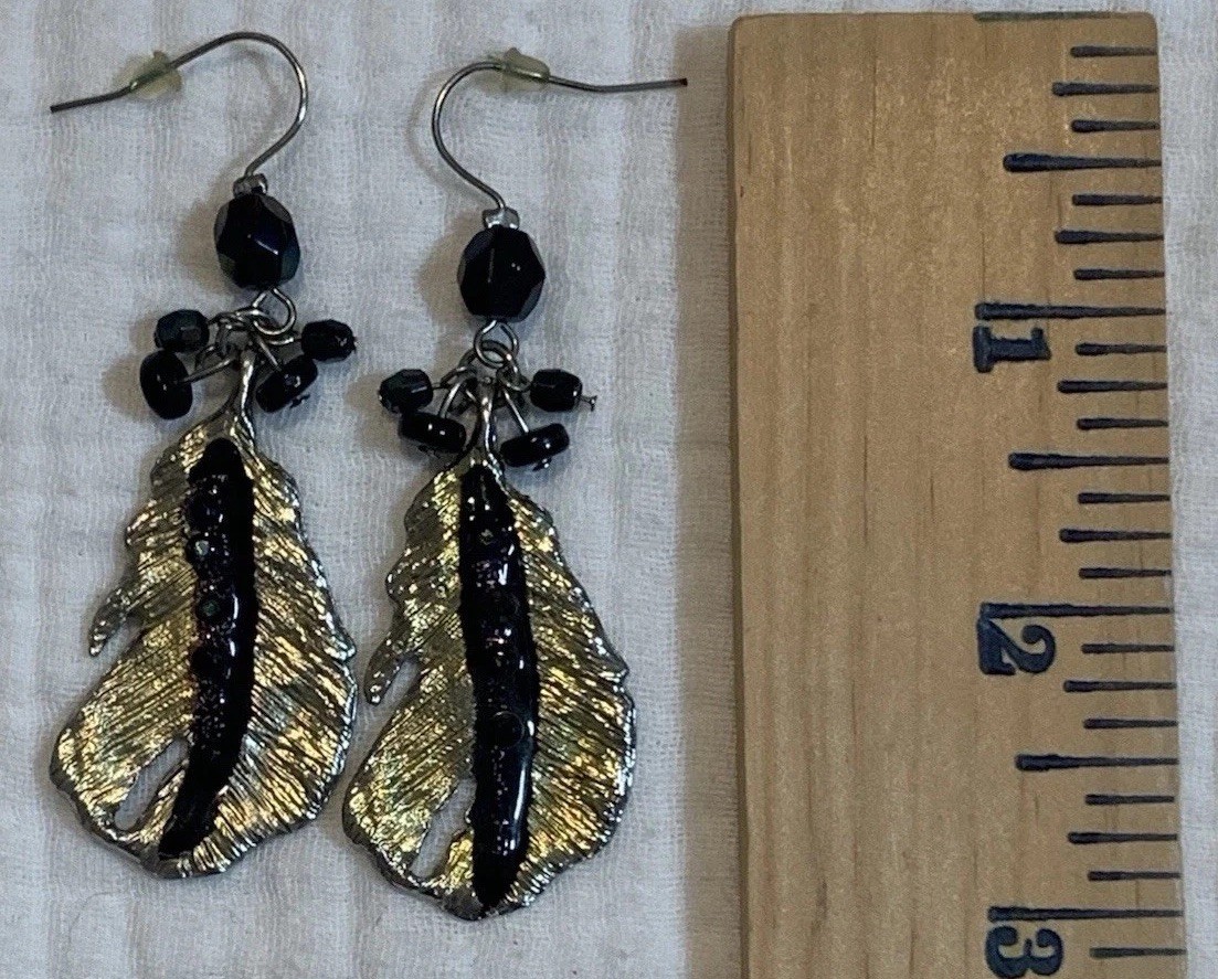 Vintage Earrings Lot 13 Pairs Pierced Y2K 90s 2000s Dangle Boho Mixed Jewelry