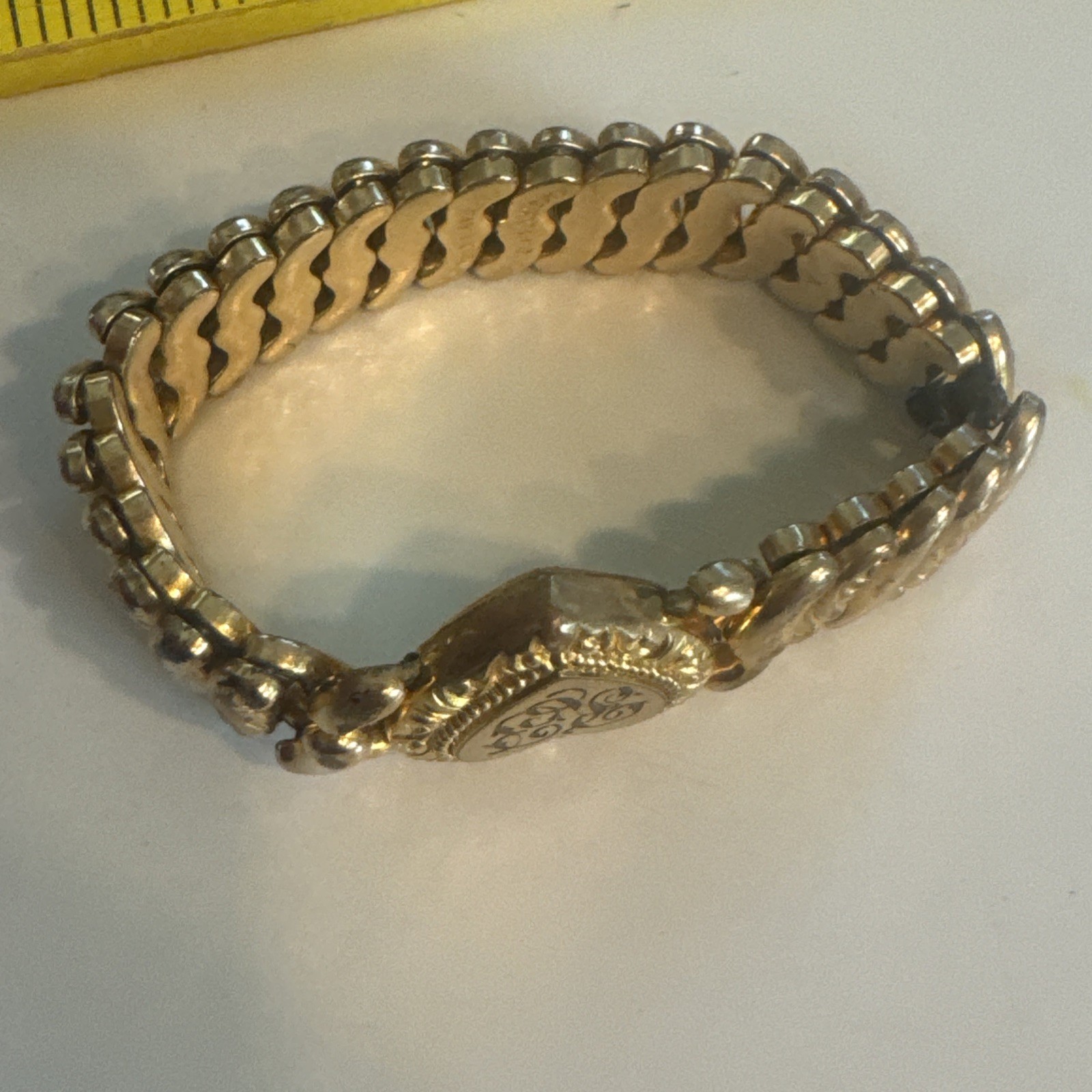 Pitman and Keeler American Queen Sweetheart expansion Bracelet Read Broken Child