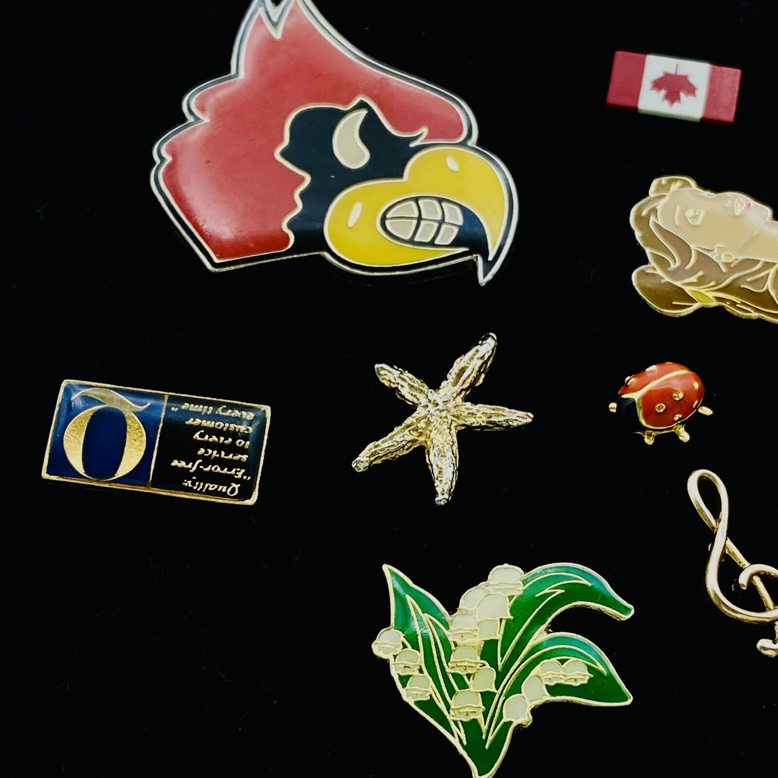 Vintage Enamel Pin Lot 15 Disney Harry Potter Dragonfly Ladybug Collectibles