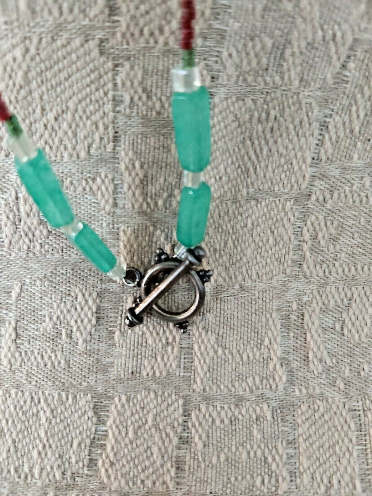 2 Southwestern Beaded Necklaces W/ toggle Closure-PLEASE LOOK AT ALL PICTURES