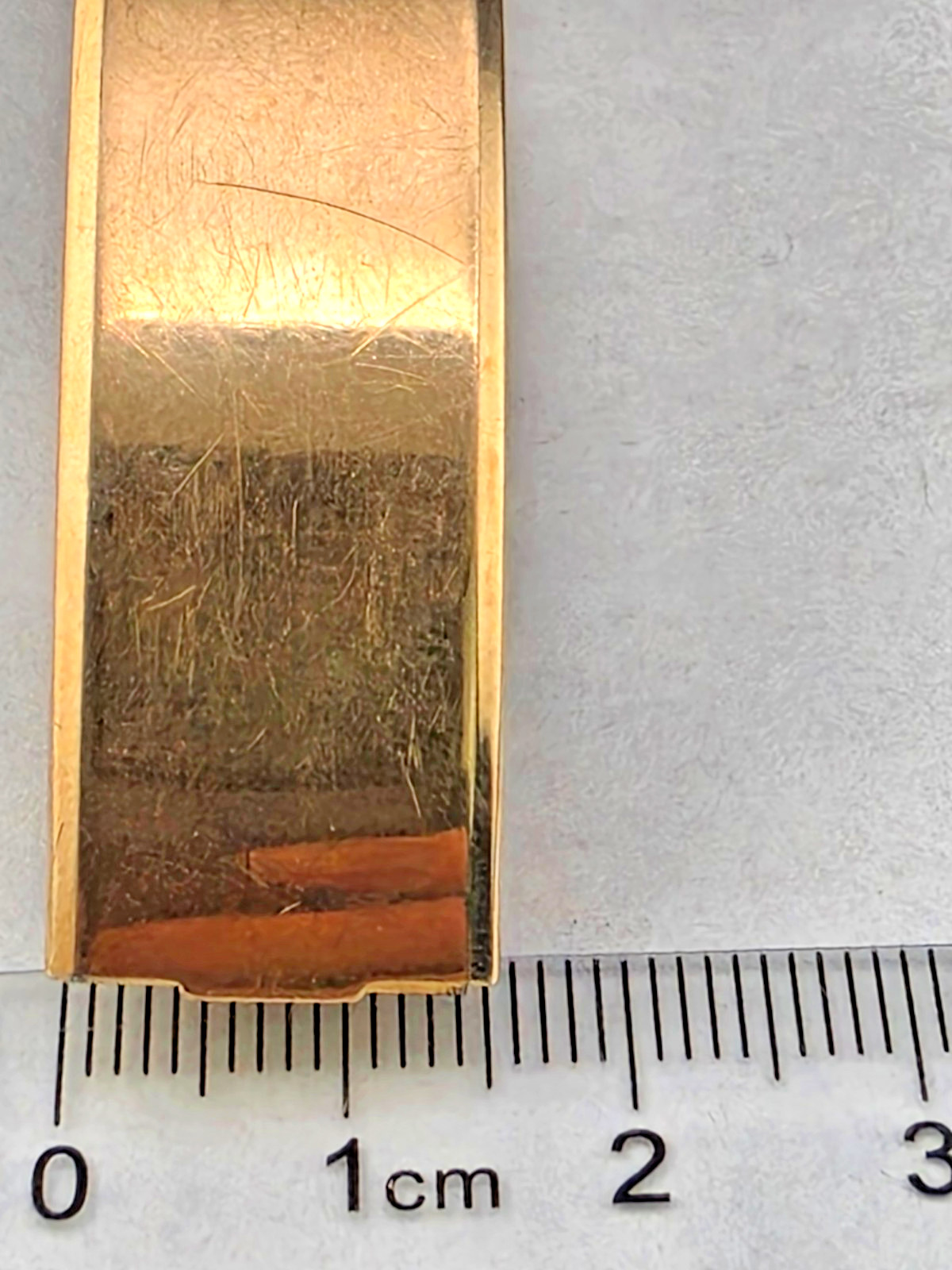 Vintage Gemex USA Gold-Filled Photo Locket Expansion ID Bracelet 7″ No Mono