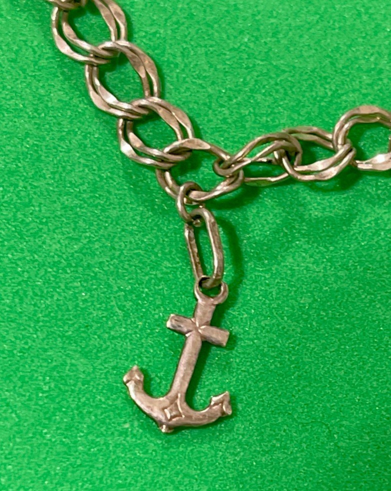 Vintage 925 Sterling Silver Charm Bracelet with 4 Charms – Italy