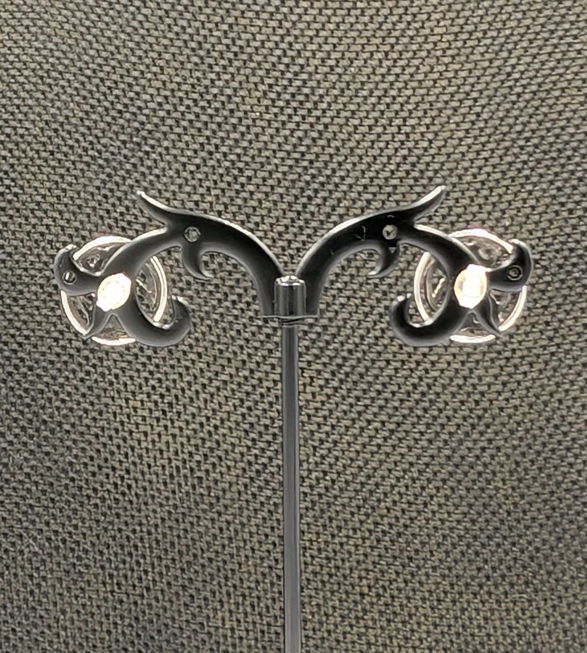 Vintage Kit Heath ’93 Sterling Silver Round Celtic Irish Knot Stud 925 Earrings